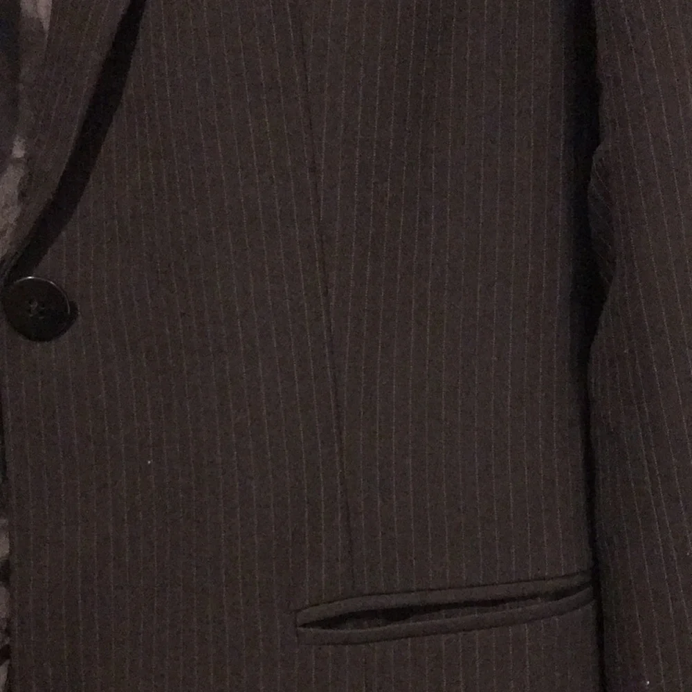 DKNY Wool Pin-Stripe Suit - Picture 3 of 8